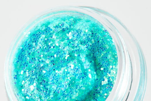 Гель глиттер для лица и тела "Голубая лагуна"