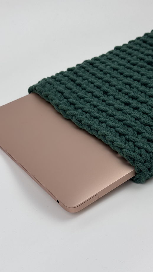 Чехол для ноутбука MacBook 13” зелёный