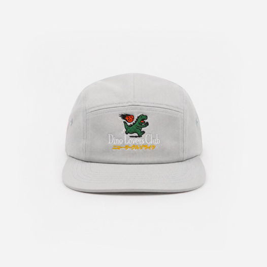 КЕПКА DINO LOVERS CLUB 5-PANEL METEORITE СЕРАЯ