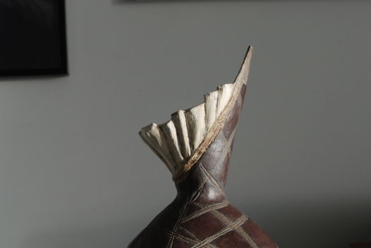 Керамическая интерьерная ваза ИИ#2