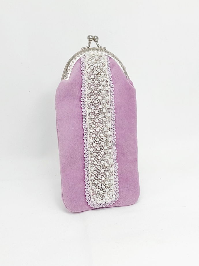 Женский кошелек велюр