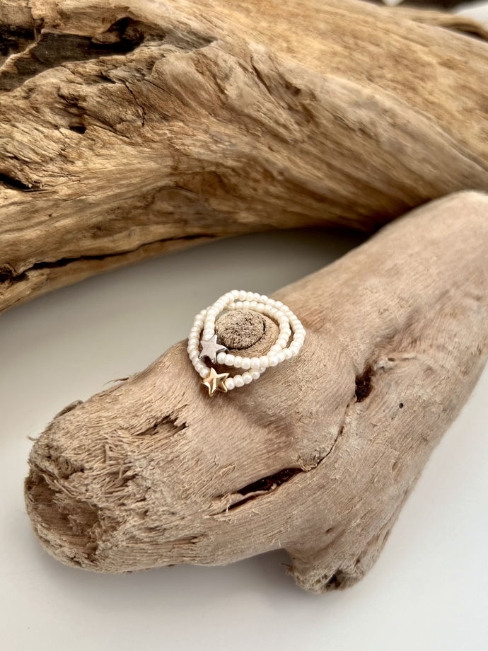 Кольцо из органического жемчуга «Майорка»