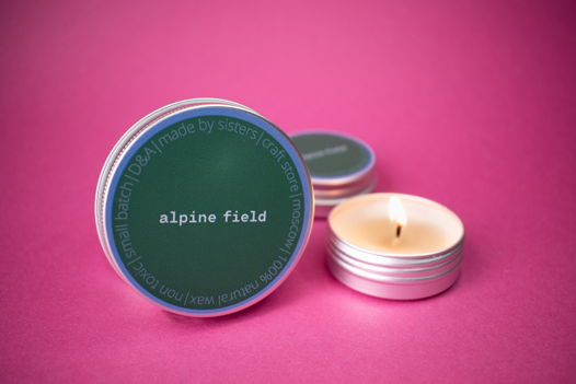ALPINE FIELD (размер M) ароматические свечи
