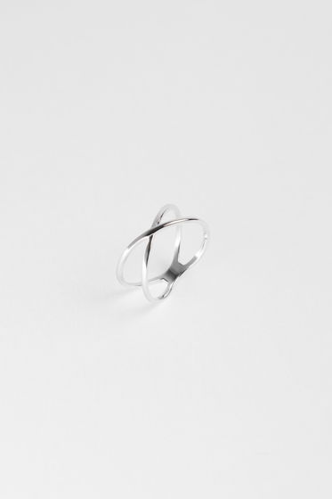 Кольцо Infinity из серебра 925 пробы