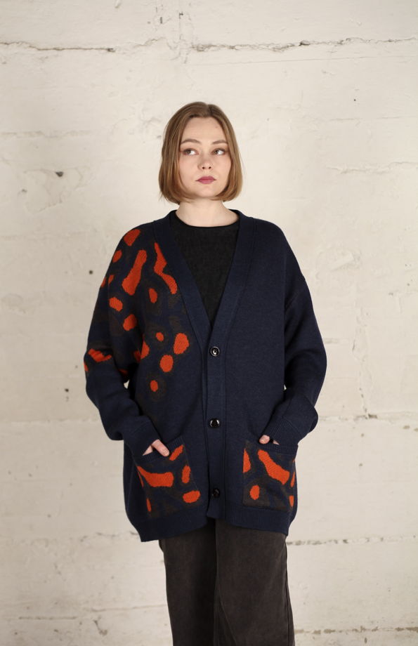 Кардиган из мериноса  Моль