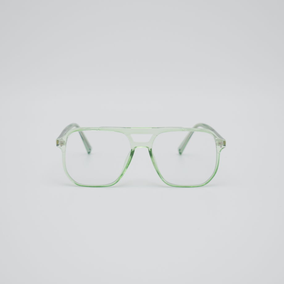 Фотохромные имиджевые-солнцезащитные очки YURA | Зеленое затемнение 50% | Двухстороннее антибликовое покрытие