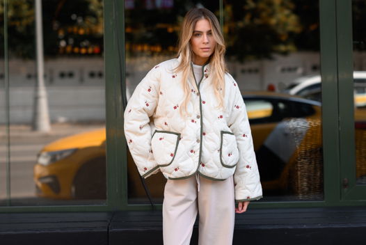 Фуфайка из стеганой ткани