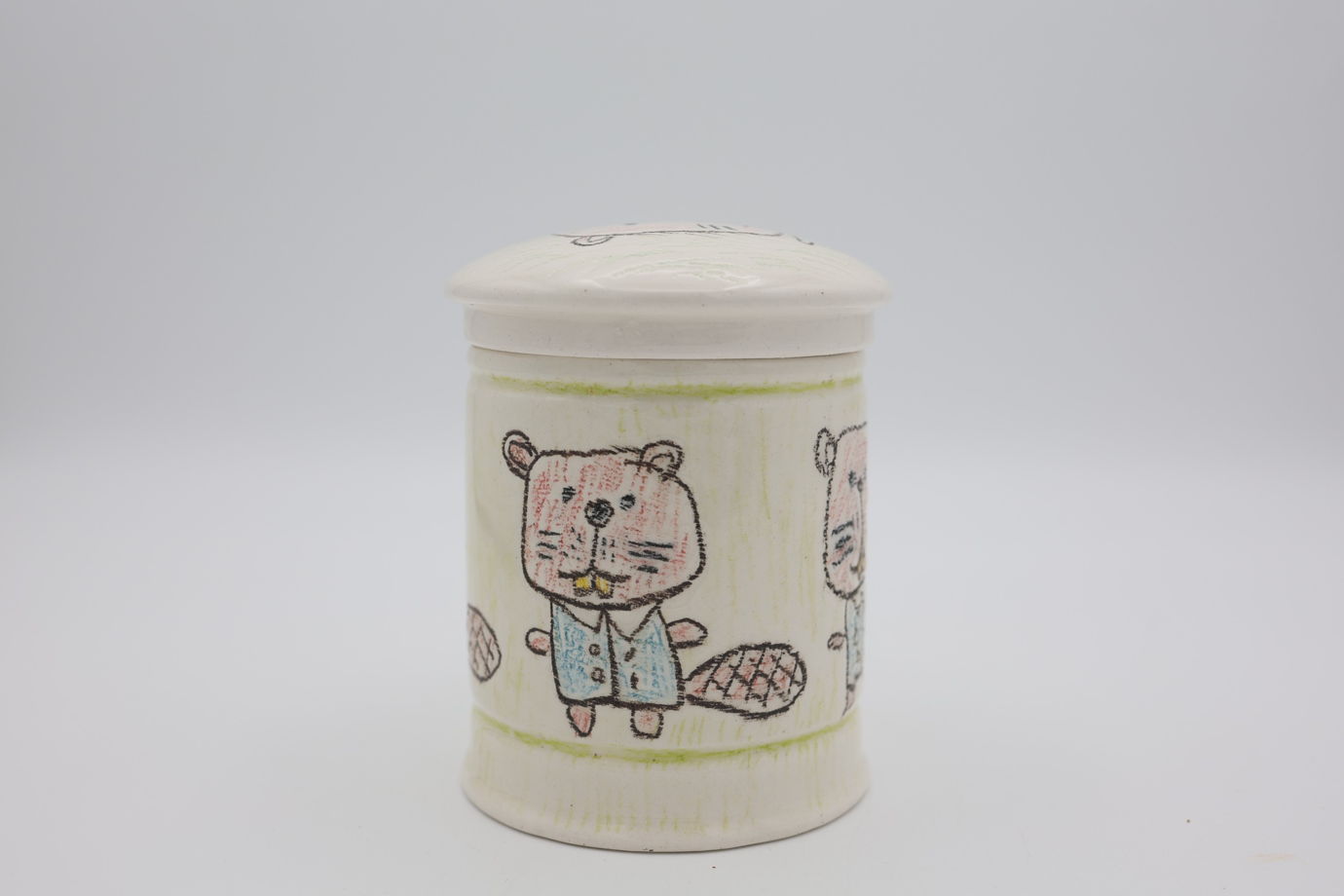 Волшебная баночка с бобрами