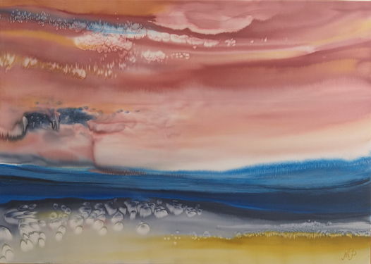 Картина "Прилив" / Painting "The tide"