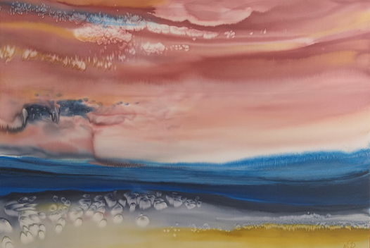 Картина "Прилив" / Painting "The tide"