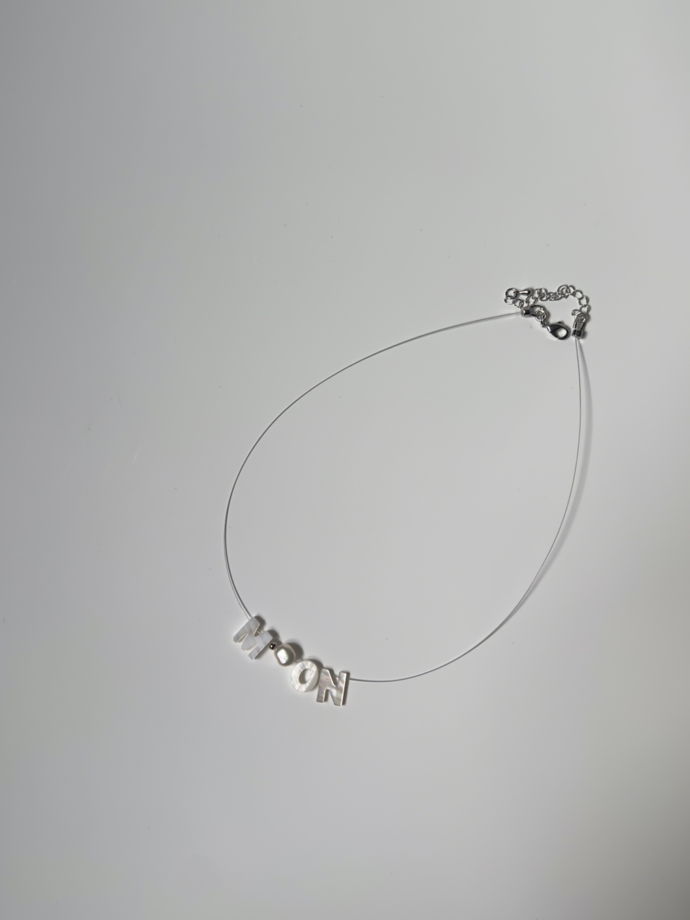 чокер [ MoON ] с барочным жемчугом и перламутром