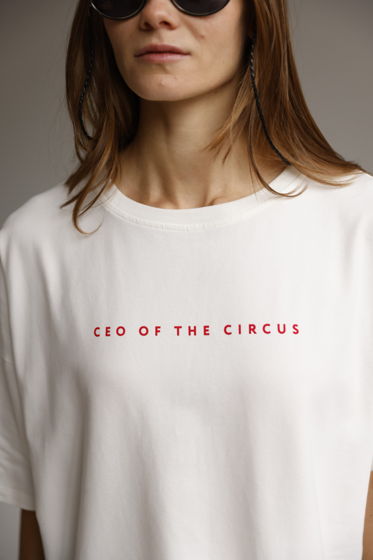 Футболка CEO OF CIRCUS, тофу