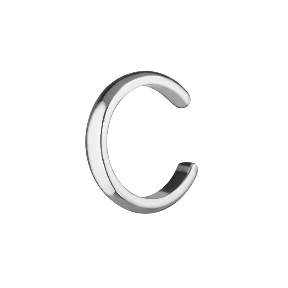 Кафф на ухо базовый из серебра 1,5мм (Polsino C1)