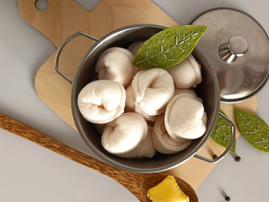 Игрушечная еда Пельмени для детской кухни