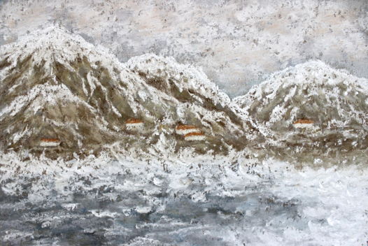 Картина «Море волнуется» (пастель)