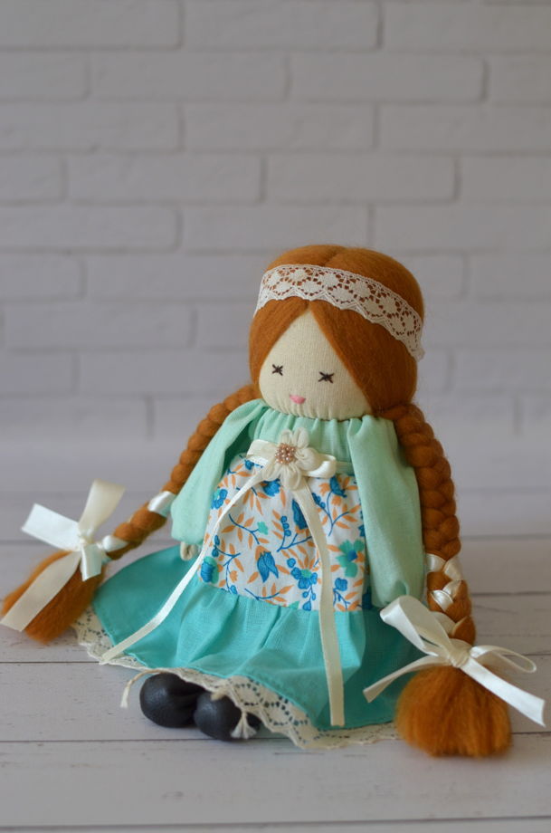 Русская народная кукла Толстушка Костромушка, обережная куколка