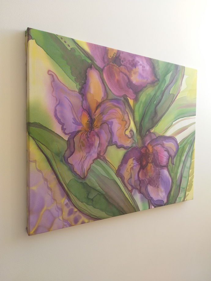 Картина “Ирисы ” / Painting “Irises”