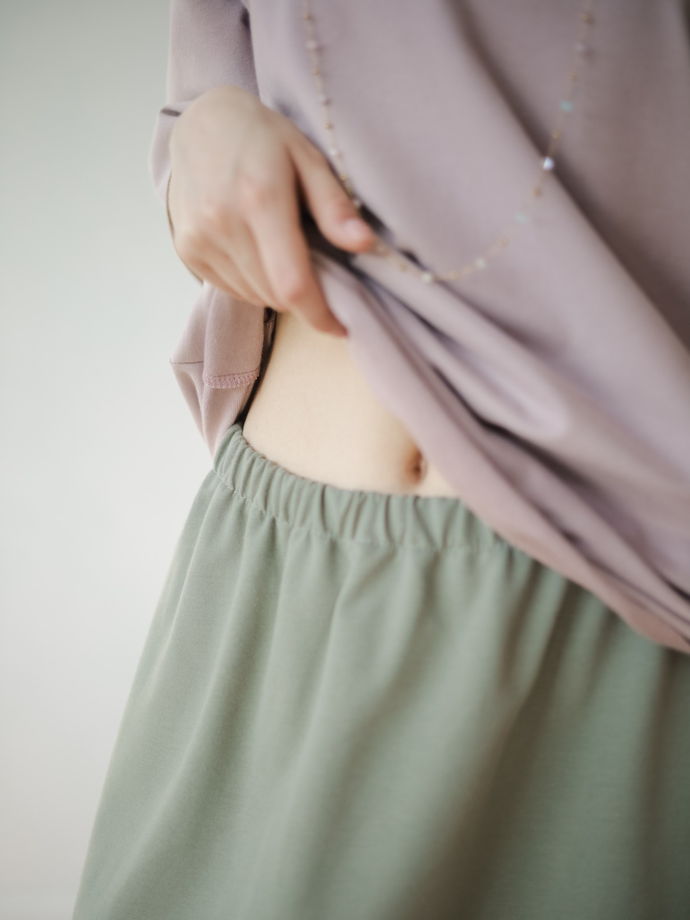 Юбка на резинке лавр