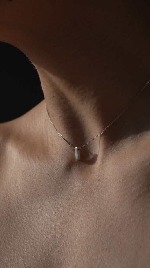 Кулон СЛИТОК из серебра