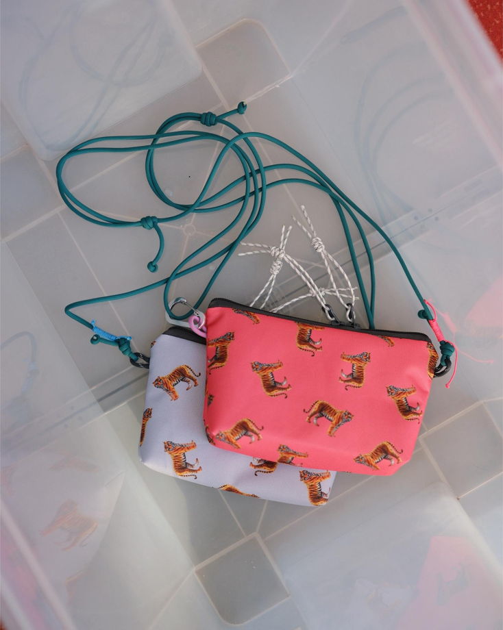 СУМКА КОРАЛЛОВАЯ KNOTTY WORKSHOP TIGER BAG