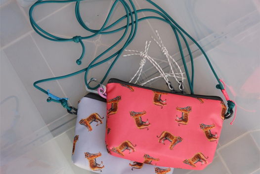 СУМКА КОРАЛЛОВАЯ KNOTTY WORKSHOP TIGER BAG
