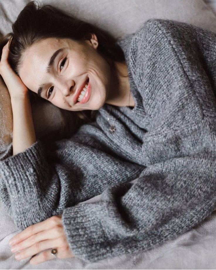 Джемпер из альпаки