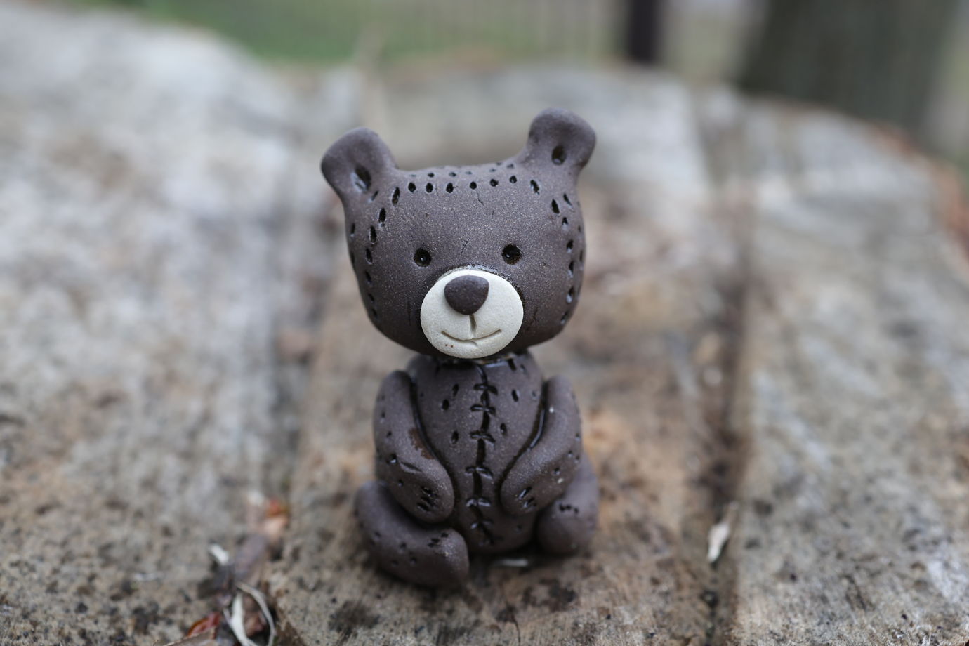 керамическая фигурка Маленький Мишка