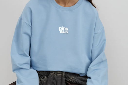 Лонгслив женский оверсайз с принтом S/M/L