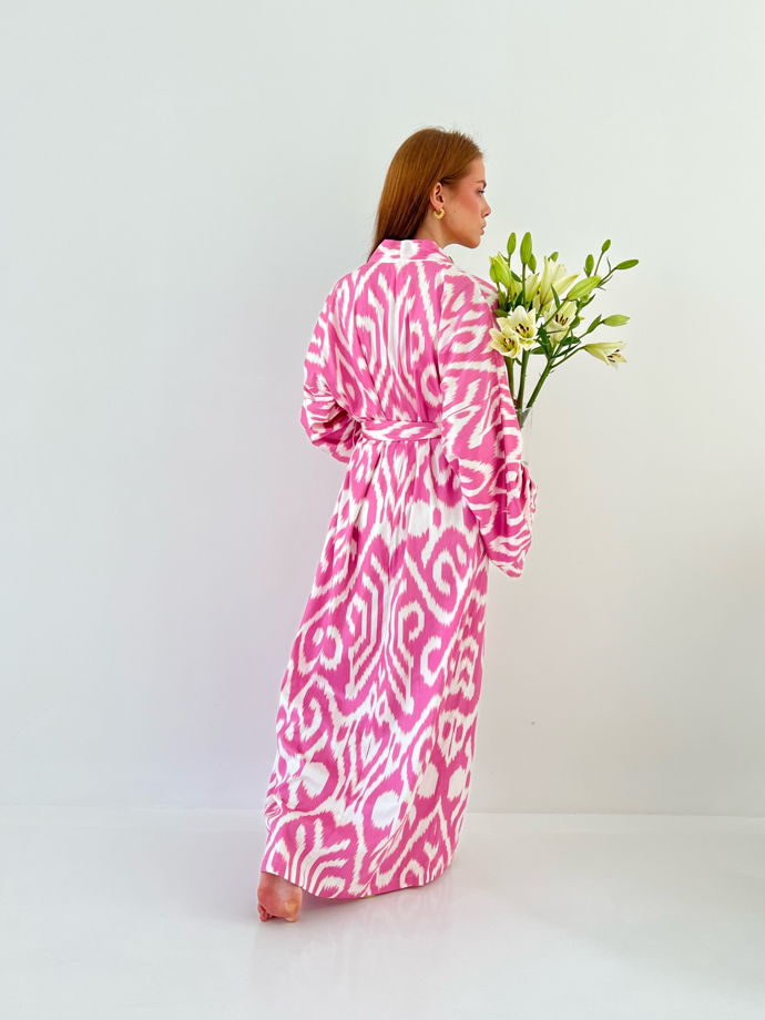 Женское кимоно/халат с принтом из Адраса