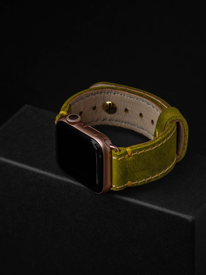 Кожаный ремешок ручной работы для Apple Watch