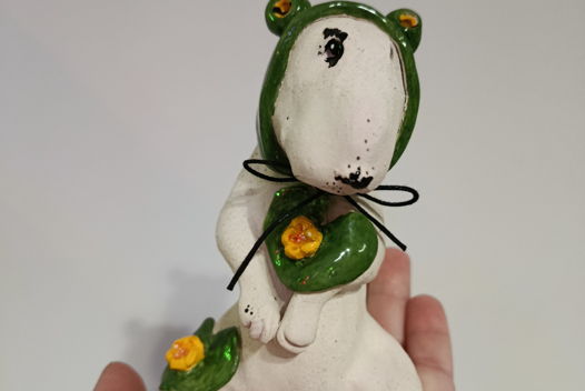 Бультерьер керамический "Квакуша"