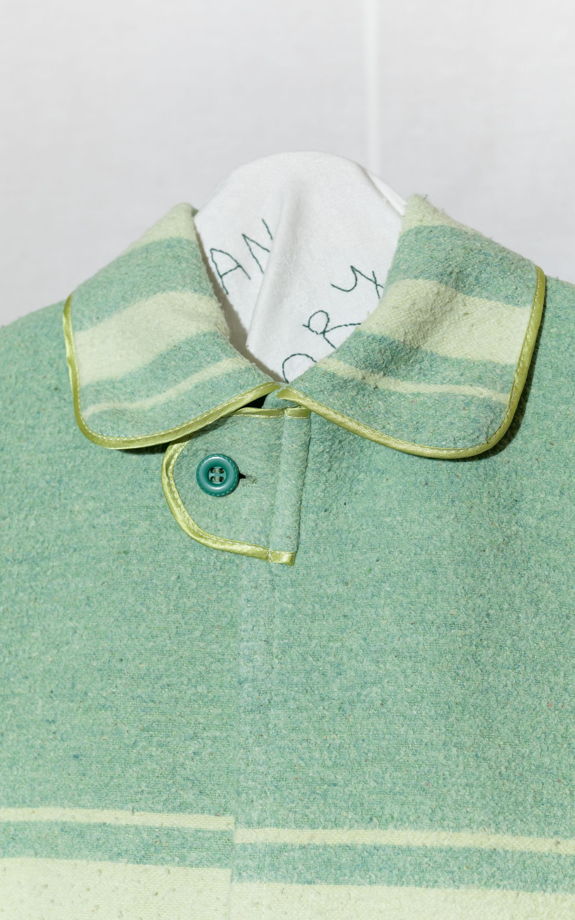 Зелёный Жакет с Полосками/Grass Green Jacket