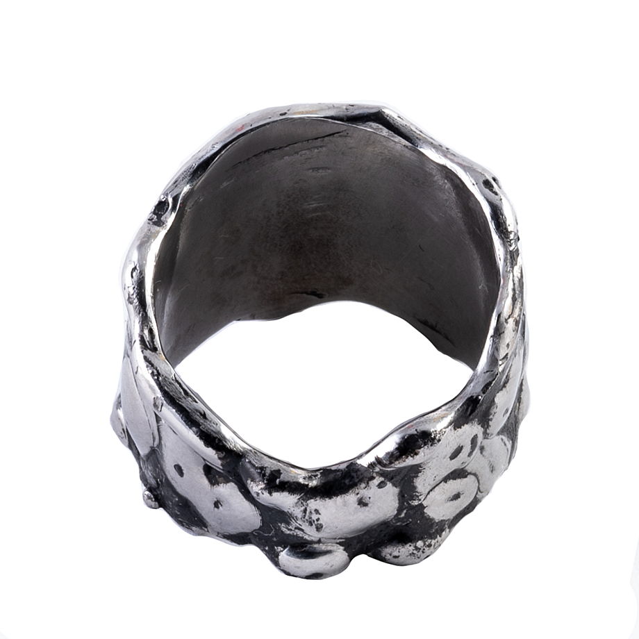 кольцо  TUBE ювелирная нержавеющая сталь.