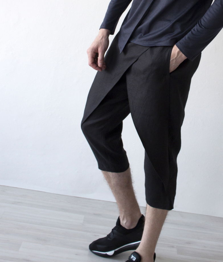 Брюки unisex с запАхом