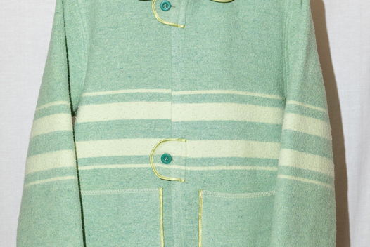 Зелёный Жакет с Полосками/Grass Green Jacket