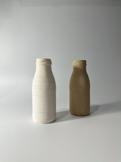 Набор вазочек в пастельных тонах (размер "L")
