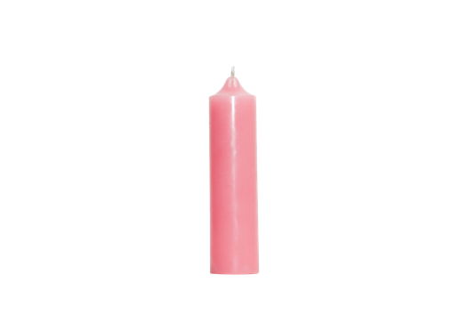 Декоративная свеча SIGIL гладкая 150*38 цвет Розовый