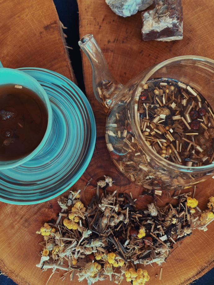 Травяной чай ручного сбора "Бодрость"