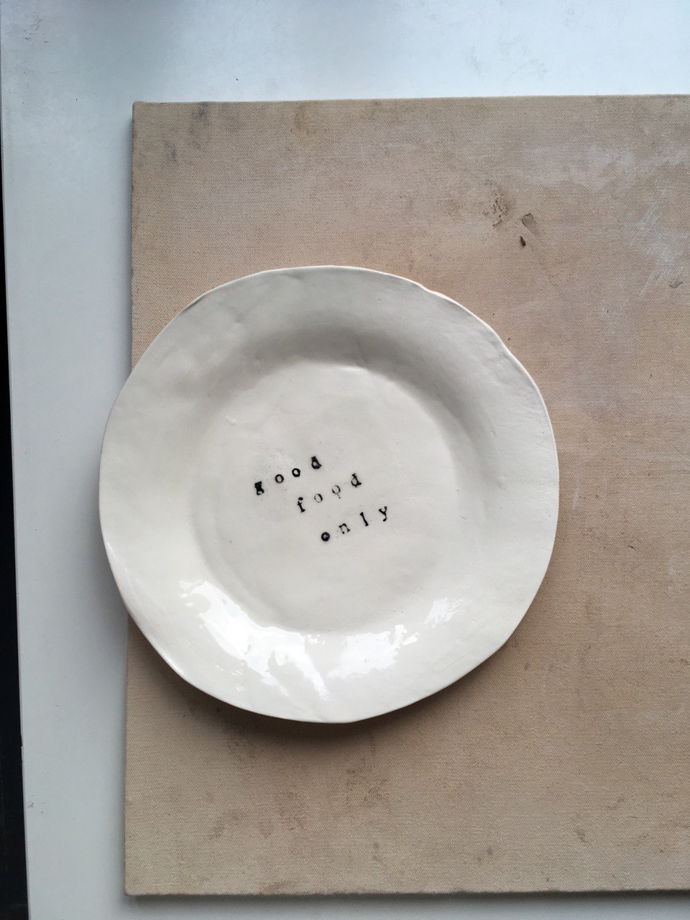 Керамические тарелки «Если нужно объяснять, то не нужно»