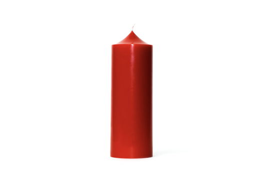 Декоративная свеча SIGIL гладкая 170*60 цвет Красный