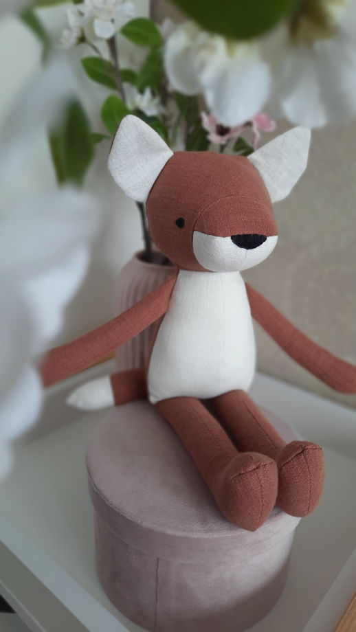 Сканди ЛИСЁНОК игрушка ручной работы