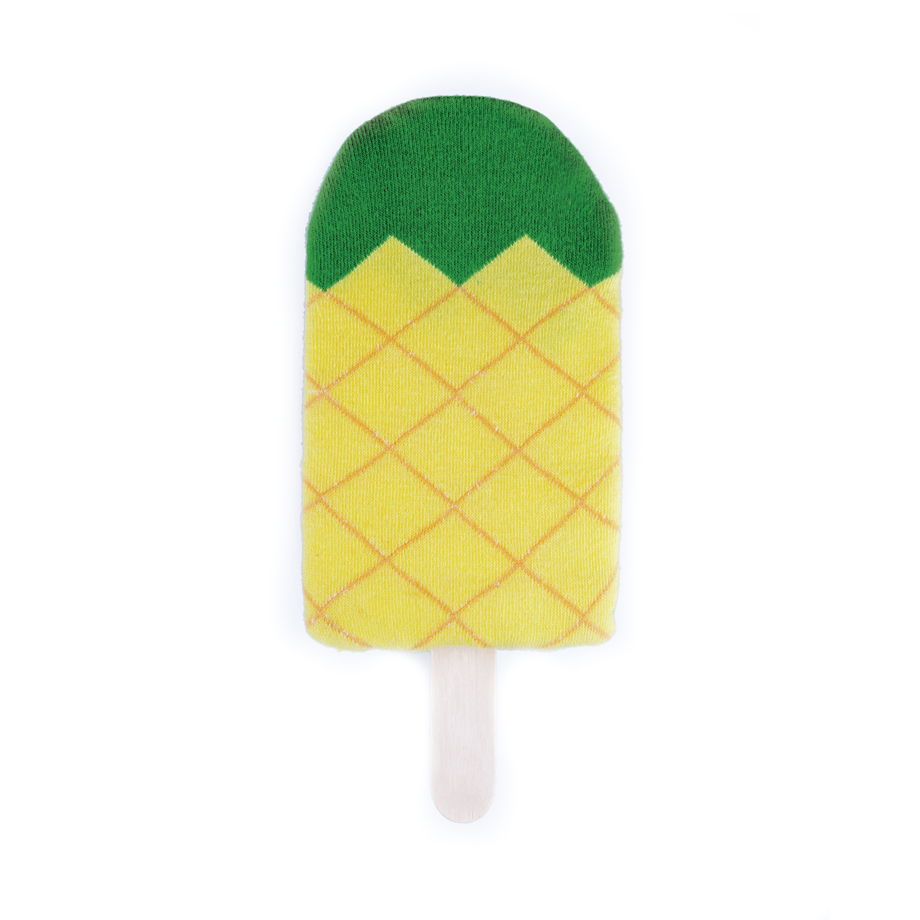 Носки в форме мороженого DOIY Icepop Socks - Pineapple