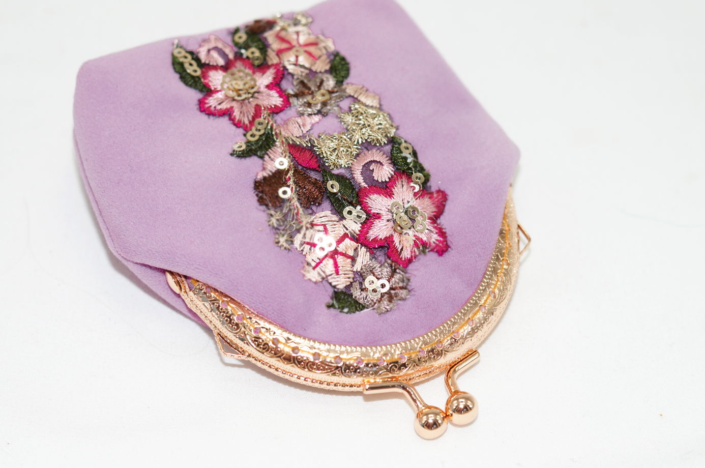 Женский кошелек велюр