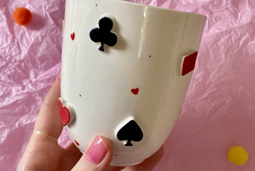 Стакан «Карточные масти»