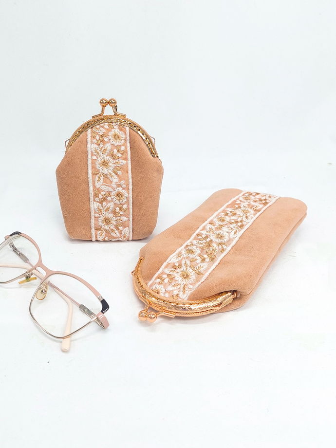 Женский кошелек велюр