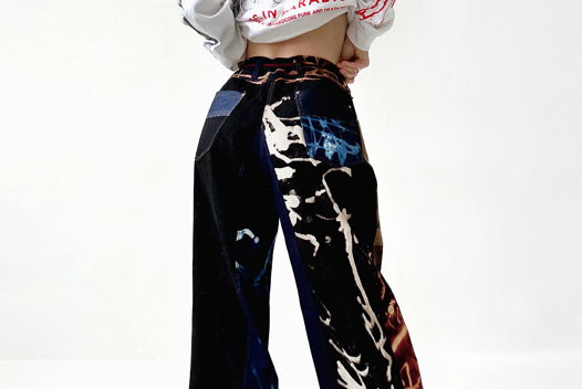 Брюки UPCYCLE JEANS женские