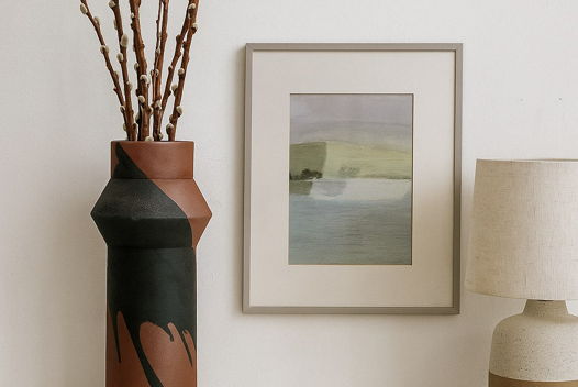 Ваза керамическая ручной работы