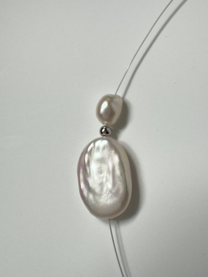 чокер [ lovers ] с натуральным жемчугом