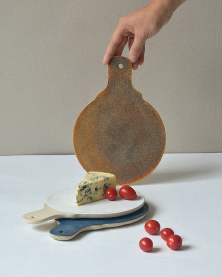 Сервировочная Сырная доска из каменной керамики