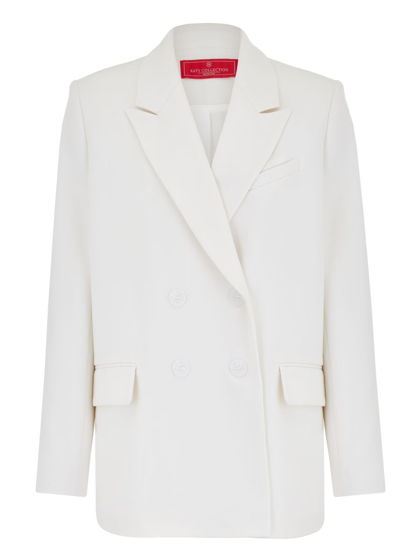 Двубортный прямой жакет